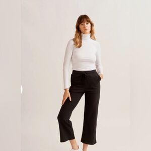 KOTN wide leg sweatpants black
